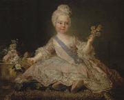 Portrait presume du duc de Bourgogne Jjean-Marc nattier